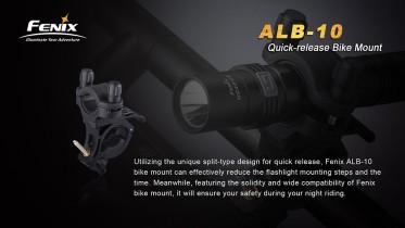 Držák Fenix ALB-10 pro svítilny na kolo