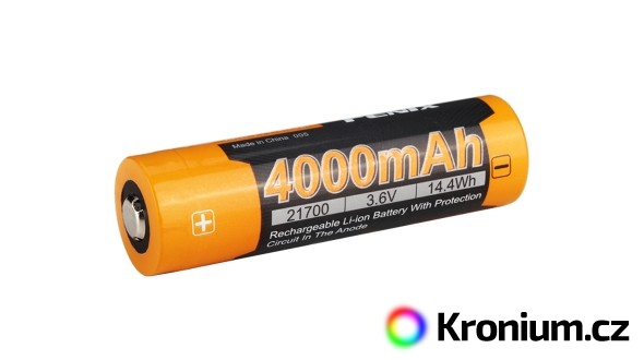 Vysokoproudová baterie Fenix 21700 4000 mAh (Li-Ion)