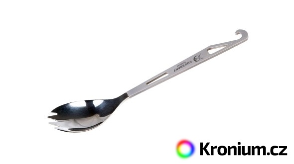 Titanový spork s otvírákem na lahve