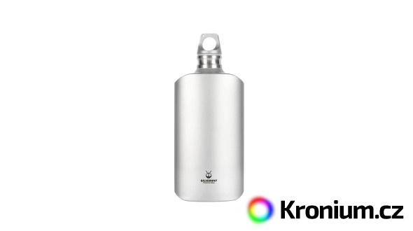Titanová láhev 600 ml slim
