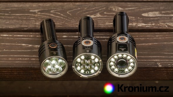 Která 10 000 lumenová bestie je pro vás? Porovnání Fenix LR35R, LR35R PRO a LR36R