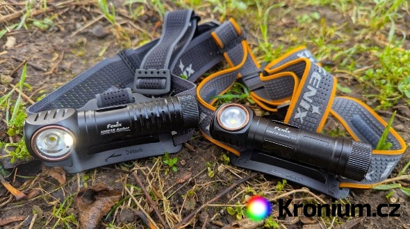 Srovnání čelovek HM61R Amber V2.0 a HM61R Amber V3.0