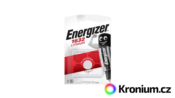Knoflíková lithiová baterie Energizer CR1632