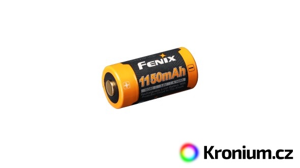 Dobíjecí baterie Fenix RCR123A 1150 mAh (Li-ion)