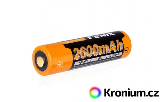 Dobíjecí baterie Fenix 18650 2600 mAh (Li-Ion)