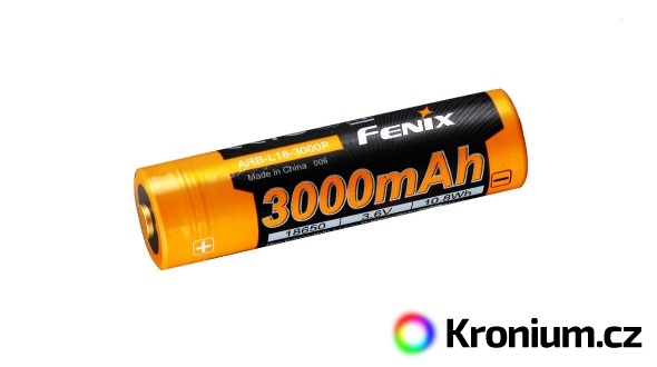 Vysokoproudová baterie Fenix 18650 3000 mAh (Li-ion)