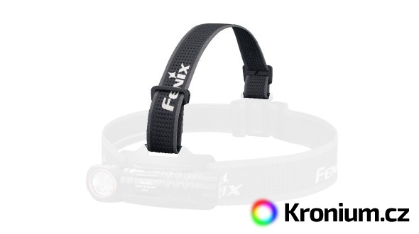 Horní perforovaný popruh pro čelovky Fenix