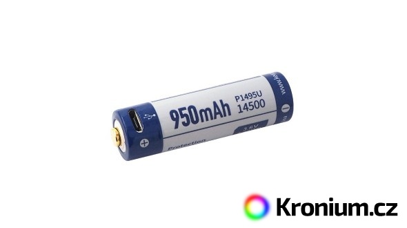 USB akumulátor Keeppower 14500 950 mAh (Li-Ion)