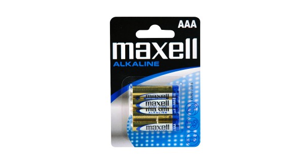 Mikrotužková AAA alkalická baterie Maxell 4ks