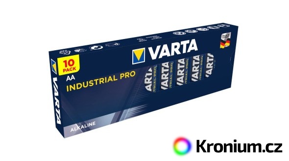 Varta Industrial PRO AA 10ks alkalické