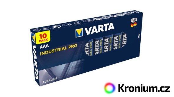 Varta Industrial PRO AAA 10ks alkalické