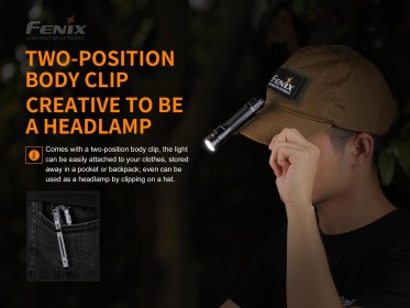 LED svítilna Fenix LD30 + USB aku 3400 mAh