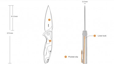 Nůž Ruike Fang P105