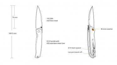 Nůž Ruike P662-B