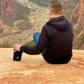 Titanová láhev 600 ml slim