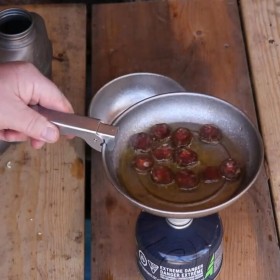 Titanový kempingový talíř 400 ml