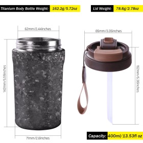 Titanový termohrnek SilverAnt 400 ml