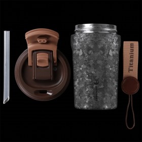 Titanový termohrnek SilverAnt 400 ml