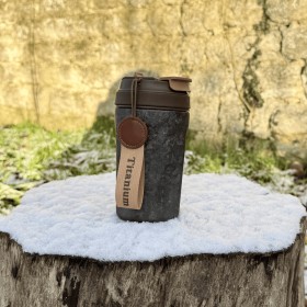 Titanový termohrnek SilverAnt 400 ml