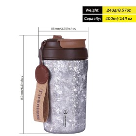 Titanový termohrnek SilverAnt 400 ml
