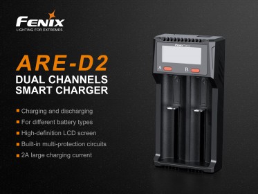 USB nabíječka Fenix ARE-D2 (Li-ion, NiMH)