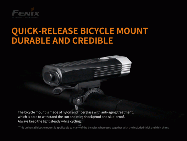 Cyklosvítilna Fenix BC30 V2.0 + nabíjecí USB sada 3500 mAh