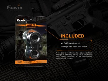 Montáž Fenix ALG-18 pro svítilny na hlaveň