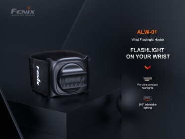 Otočný držák Fenix ALW-01 pro připevnění svítilny na zápěstí