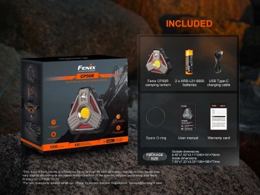 Nabíjecí světlo Fenix CP50R