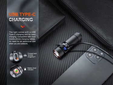Nabíjecí baterka Fenix E18R V2.0
