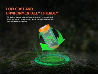 Fenix RCR123A 1050 mAh USB-C (Li-ion)