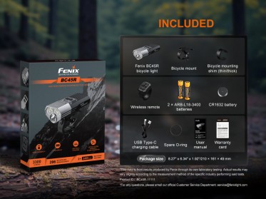 Nabíjecí cyklosvítilna Fenix BC45R