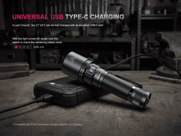 Nabíjecí svítilna Fenix C7 V2.0