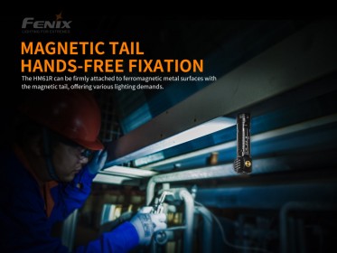 Nabíjecí čelovka Fenix HM61R Amber