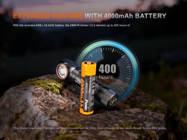 Nabíjecí čelovka Fenix HM61R Amber V3.0