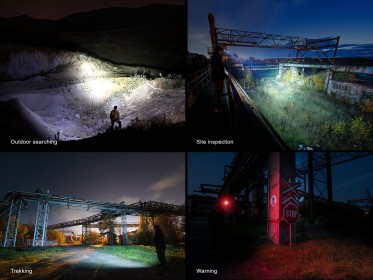 Nabíjecí čelovka Fenix HM61R Amber V3.0