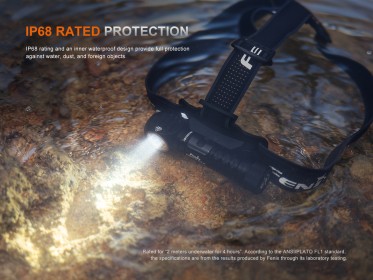 Nabíjecí čelovka Fenix HM61R Amber V3.0