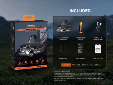 Nabíjecí čelovka Fenix HM75R Pro