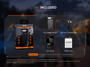 Nabíjecí baterka Fenix SW06R