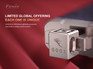 Titanová baterka Fenix APEX 20 duhová