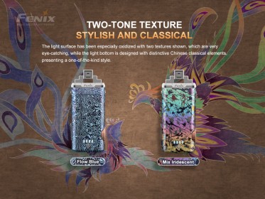 Titanová baterka Fenix APEX 20 duhová