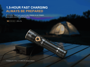 Nabíjecí LED svítilna Fenix E40R
