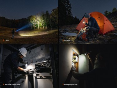 Nabíjecí LED svítilna Fenix E40R