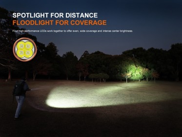 Nabíjecí LED svítilna Fenix E40R