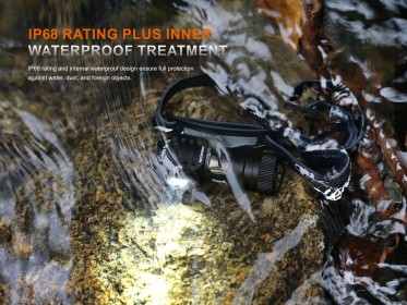 Nabíjecí čelovka Fenix HM53R Garnet