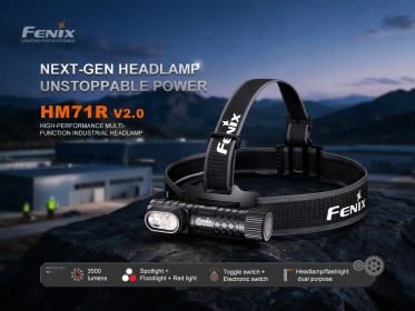 Nabíjecí čelovka Fenix HM71R V2.0