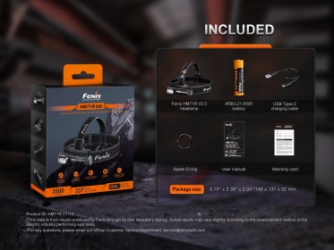 Nabíjecí čelovka Fenix HM71R V2.0