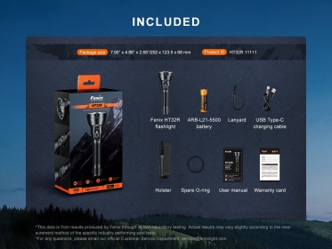 Lovecká svítilna Fenix HT32R