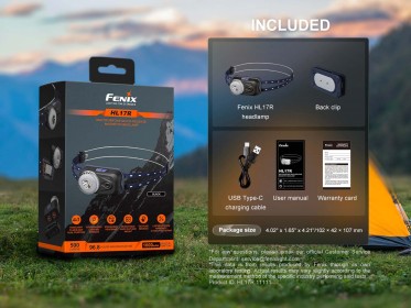Nabíjecí čelovka Fenix HL17R