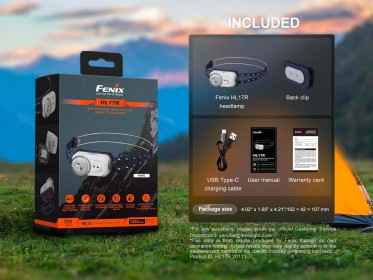 Nabíjecí čelovka Fenix HL17R